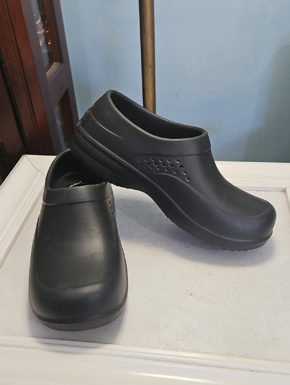 TredSafe Enduropro Black Slip-On Clog Shoes Men's 6/ Women's 7